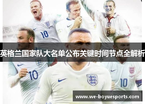 英格兰国家队大名单公布关键时间节点全解析 英格兰国家队大名单公布关键时间节点全解析