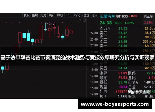 基于法甲联赛比赛节奏演变的战术趋势与竞技效率研究分析与实证观察